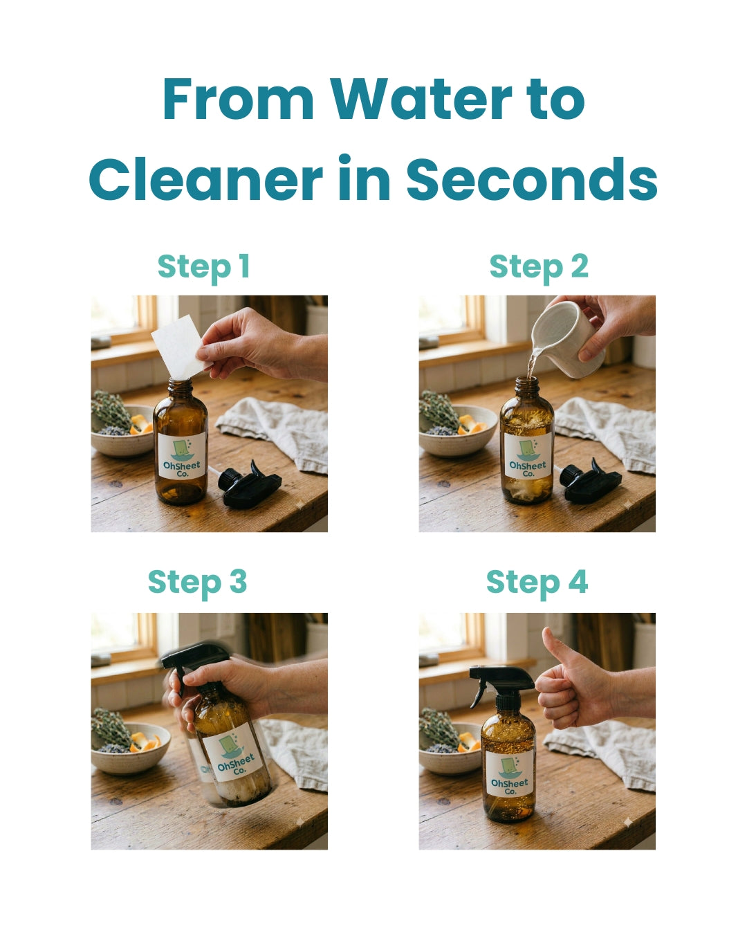 Bathroom Cleaner Sheets