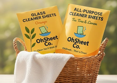 From Plastic Bottles to Paper Sheets: Our Journey to Zero Waste Cleaning