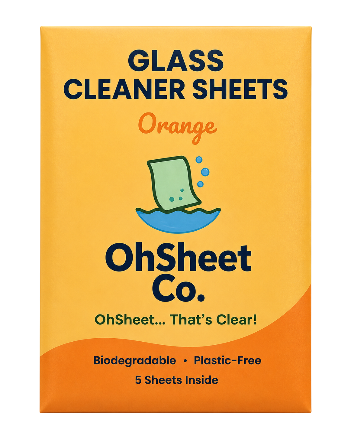 Glass Cleaner Sheets